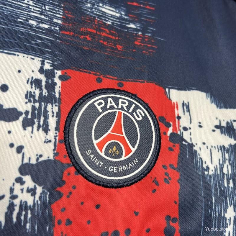 Maillot Rétro Avant-Match PSG 2024/25